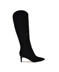 Nine West Women's Sirena Pointy Toe Knee High Boots
