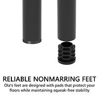 Streamdale Furniture Fox twin daybed with twin trundle, Black