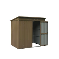 Streamdale Furniture Rustproof Waterproof Metal Storage Shed Wind & Rain Resistant, Durable & Ventilated