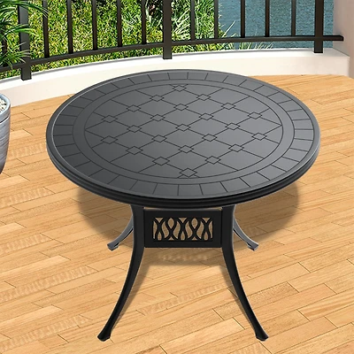 Streamdale Durable Aluminum Patio Set, Weatherproof 4-Piece