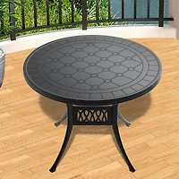 Streamdale Durable Aluminum Patio Set, Weatherproof 4-Piece