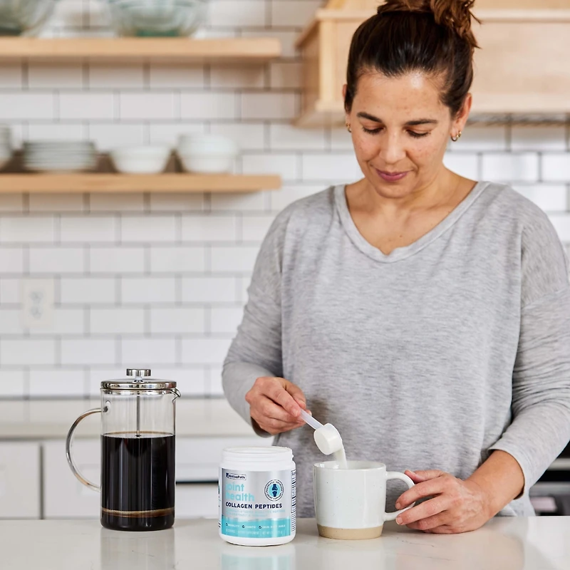 NativePath Joint Health Advanced Formula, Type 1 & 3 Peptides with Fortigel & Verisol, Grass-Fed Unflavored Collagen for Women & Men, 30 Servings