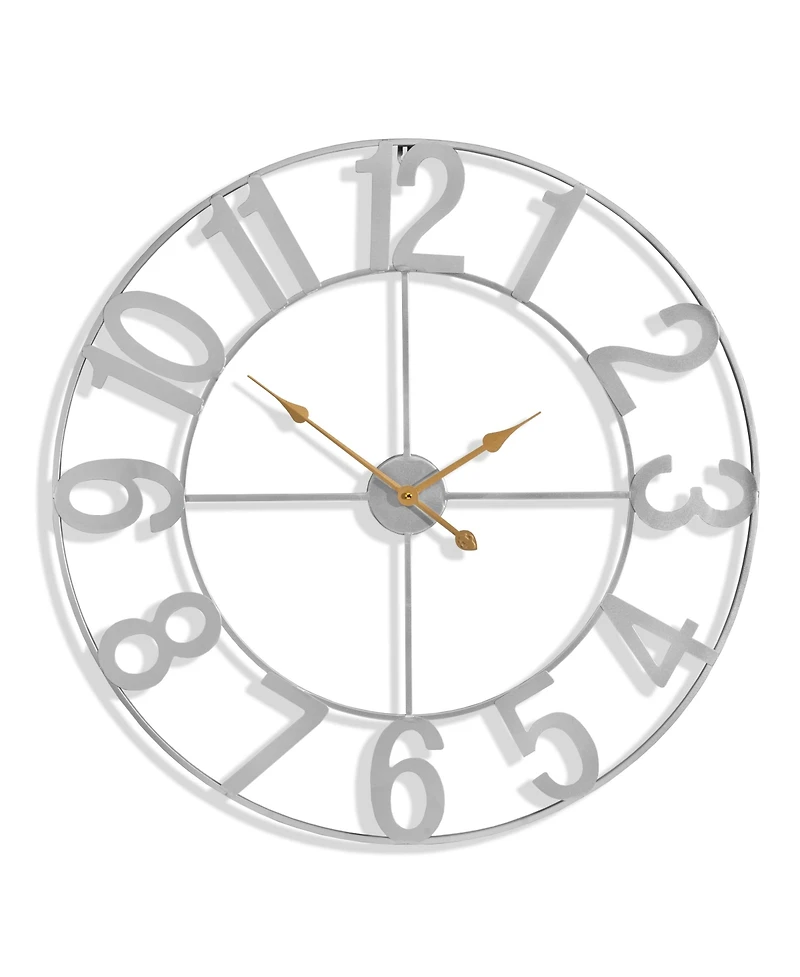 Sorbus 32 inch Large Wall Clock for Living Room Decor (White)