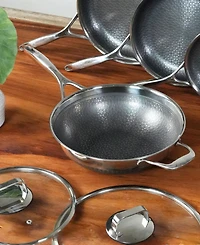 Livwell DiamondClad Stainless Steel Aluminum Core 12" Hybrid Wok