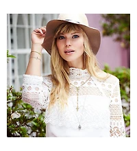 Bling Jewelry Sterling Silver Sideways Cross Bangle Bracelet Delicate Simple Religious Inspirational Faith