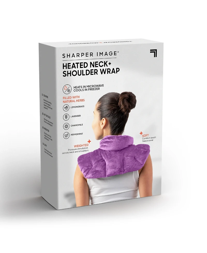Sharper Image Warming & Cooling Aromatherapy Neck Shoulder Wrap Pad