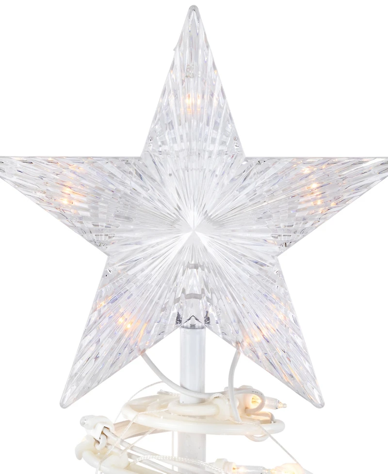 Northlight 3' Spiral Cone Tree Clear Lights