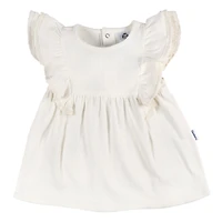 Baby Girls Dress and Diaper Cover Set, 2 Piece