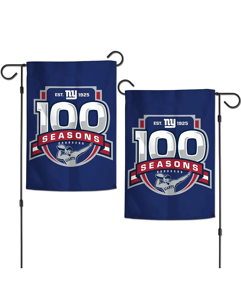 Wincraft New York Giants 100th Season 12" x 18" Two-Sided Garden Flag