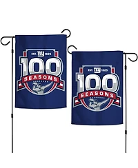 Wincraft New York Giants 100th Season 12" x 18" Two-Sided Garden Flag