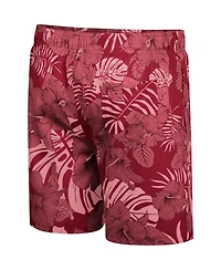 Colosseum Men's Crimson Washington State Cougars the Dude Swim Shorts