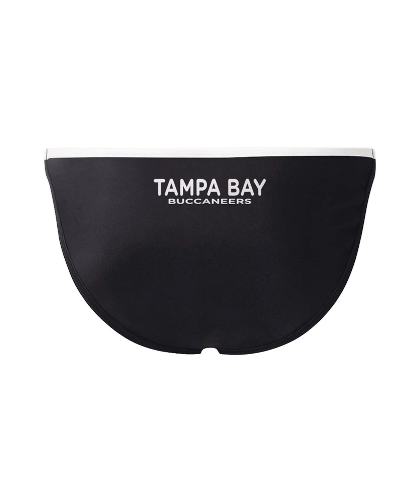 G-iii 4Her by Carl Banks Women's Black Tampa Bay Buccaneers Play Action Bikini Bottom