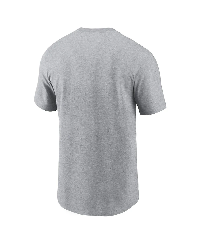 Nike Men's Gray Indianapolis Colts Primary Logo T-Shirt