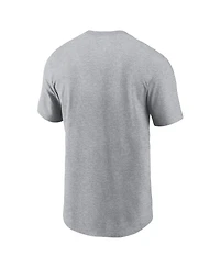 Nike Men's Gray Indianapolis Colts Primary Logo T-Shirt