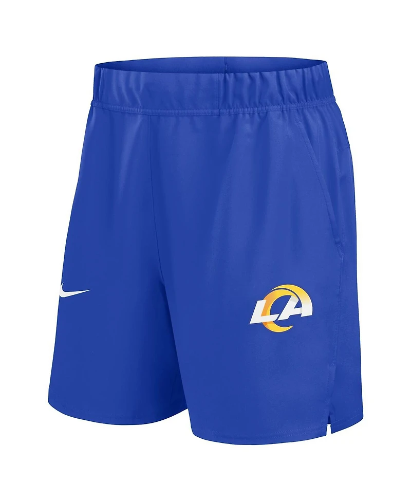Nike Men's Royal Los Angeles Rams Blitz Victory Performance Shorts