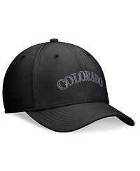Nike Men's Black Colorado Rockies Evergreen Performance Flex Hat