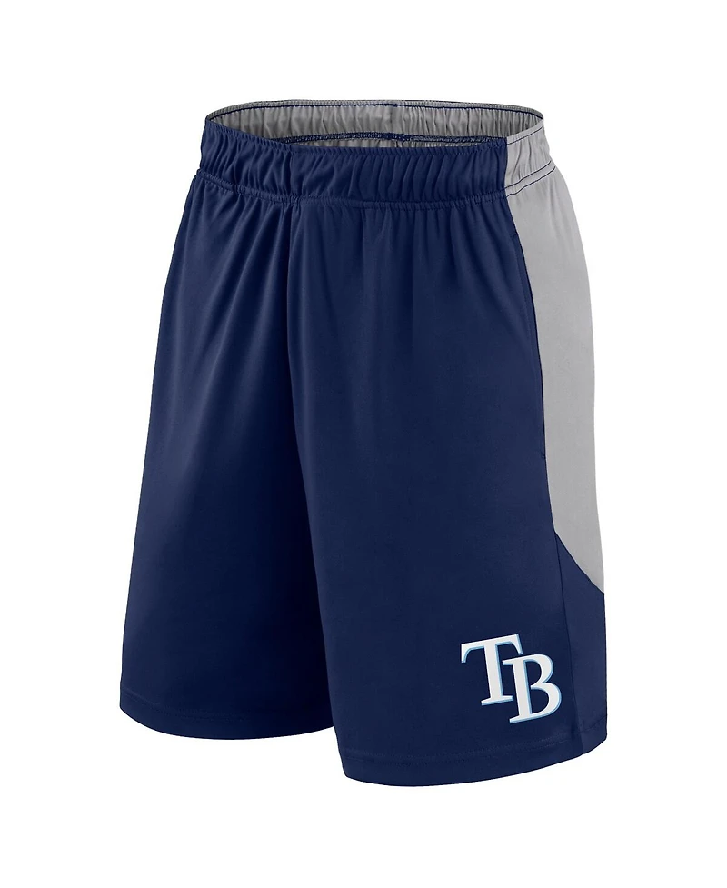 Fanatics Men's Navy/Gray Tampa Bay Rays Go Hard Shorts