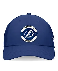 Fanatics Men's Blue Tampa Bay Lightning Authentic Pro Training Camp Flex Hat