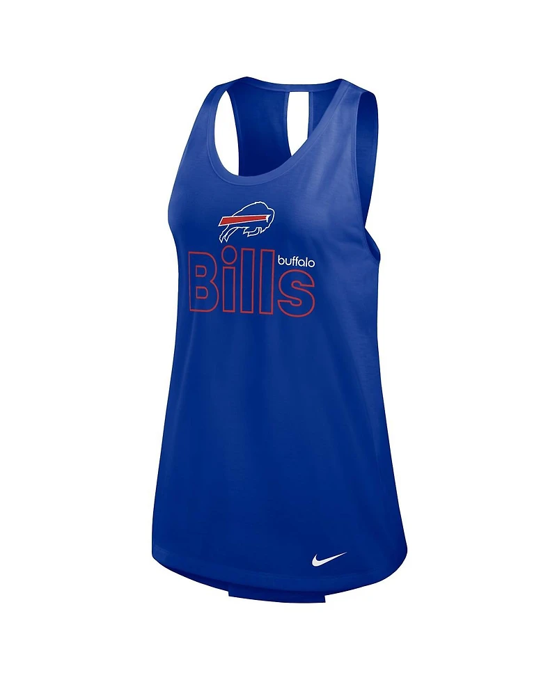 Nike Women's Royal Buffalo Bills Plus Performance Tank Top