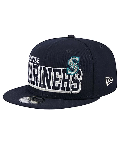 New Era Men's Navy Seattle Mariners Game Day Bold 9FIFTY Snapback Hat