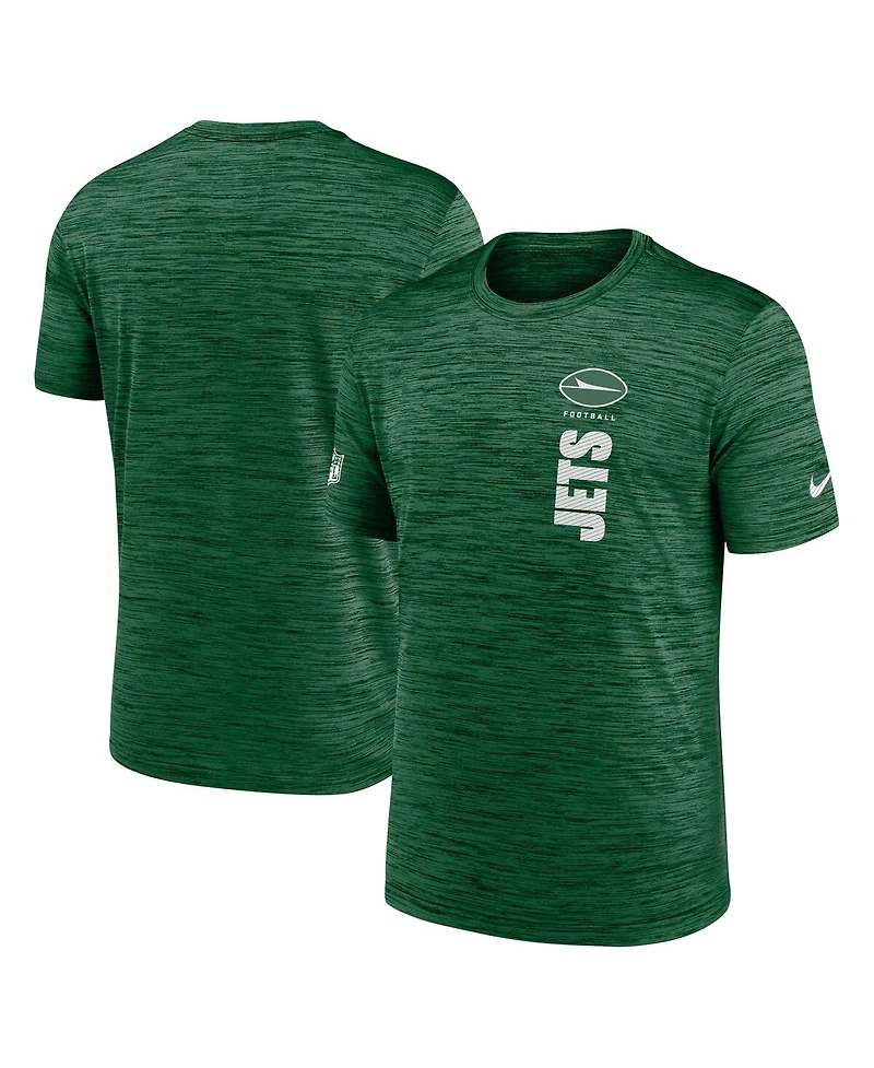 Nike Men's Green New York Jets 2024 Sideline Velocity Performance T-Shirt
