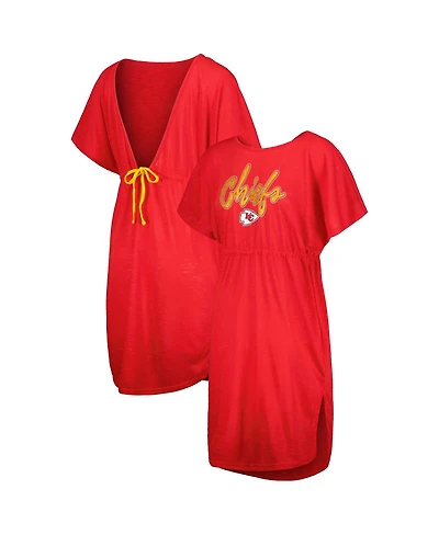 G-iii 4Her by Carl Banks Women's Red Kansas City Chiefs Versus Swim Cover-Up