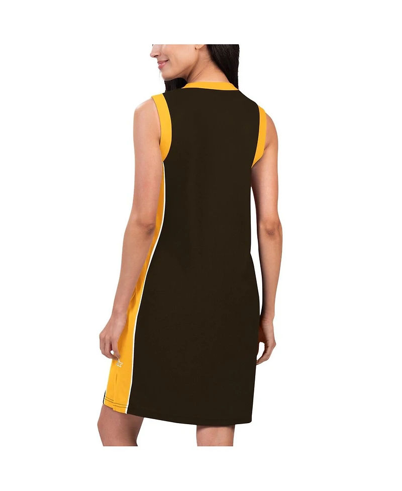Starter Women's Black San Diego Padres Slam Dunk Tank Sneaker Dress
