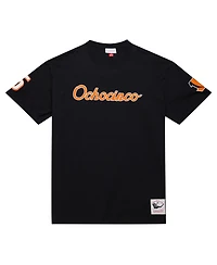 Mitchell & Ness Men's Chad Johnson Black Cincinnati Bengals Retired Player Nickname T-Shirt