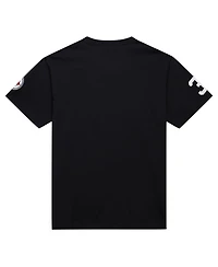 Mitchell & Ness Men's Jerome Bettis Black Pittsburgh Steelers Retired Player Nickname T-Shirt
