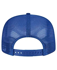 New Era Men's Royal Toronto Blue Jays Seeing Diamonds A-Frame Trucker 9FIFTY Snapback Hat