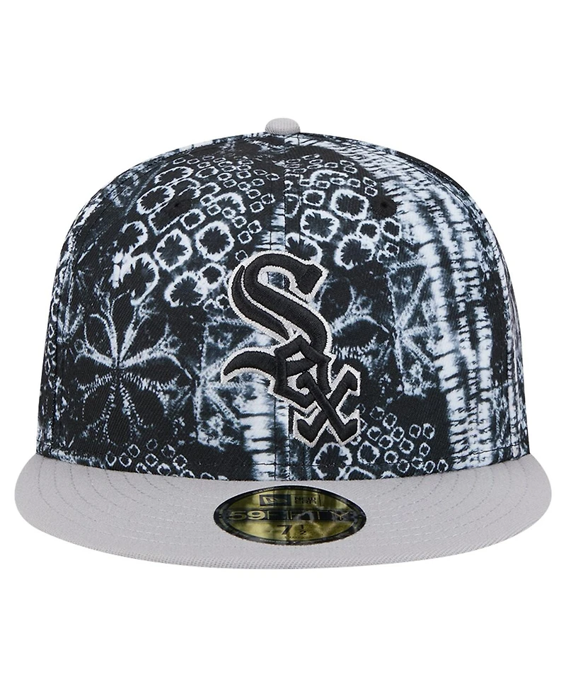 New Era Men's Black Chicago White Sox Sands 59FIFTY Fitted Hat