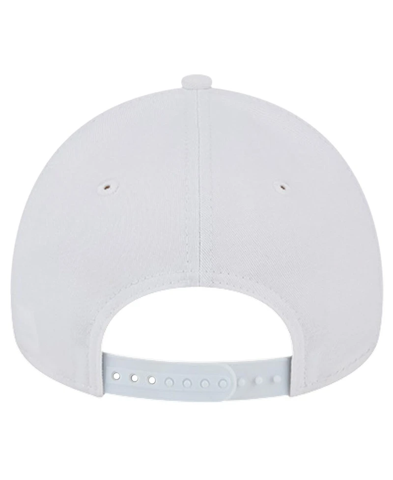 New Era Men's White Boston Red Sox Tc A-Frame 9FORTY Adjustable Hat