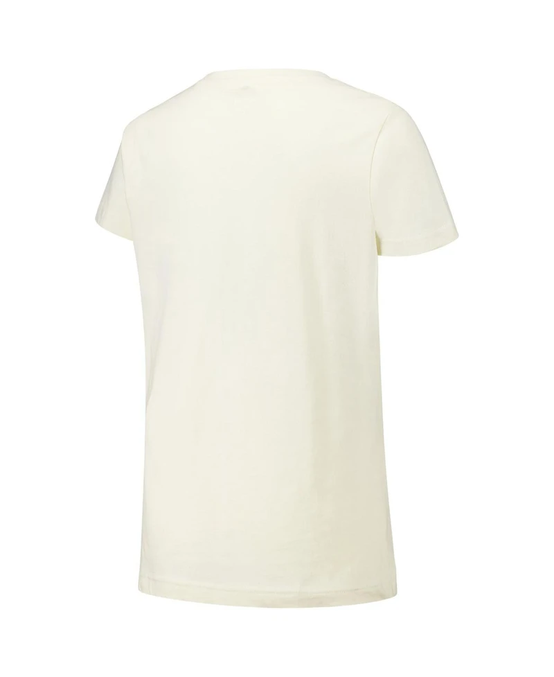 New Era Women's Cream Houston Astros Vintage-like T-Shirt