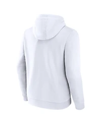 Fanatics Men's White Utah Hockey Club Draft Logo Pullover Hoodie