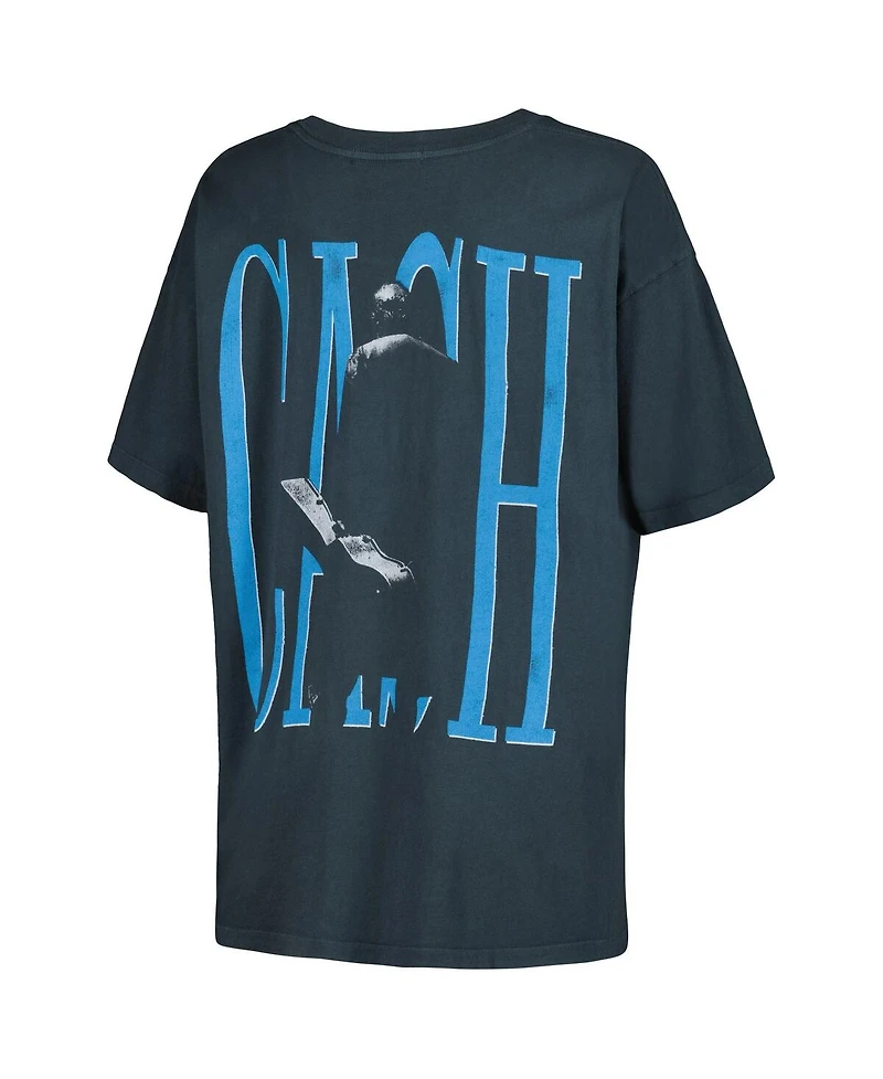 Daydreamer Women's Charcoal Johnny Cash Portrait Merch T-Shirt