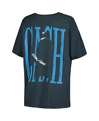Daydreamer Women's Charcoal Johnny Cash Portrait Merch T-Shirt