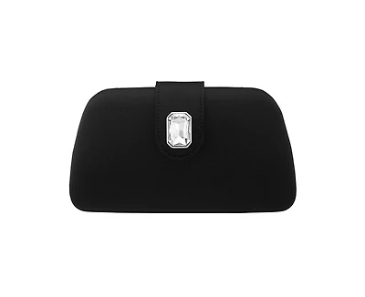 Nina Crystal Embellished Tab Minaudiere Clutch