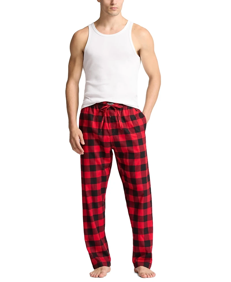 Polo Ralph Lauren Men's Plaid Flannel Pajama Pants