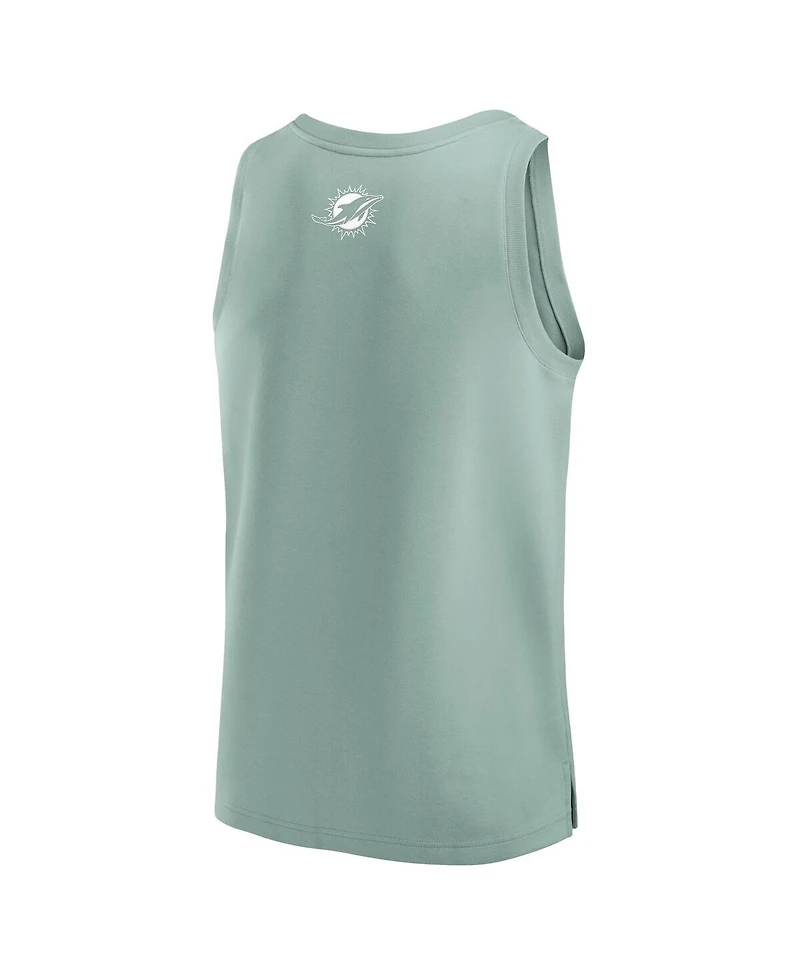 Fanatics Men's Mint Miami Dolphins Elements Tank Top