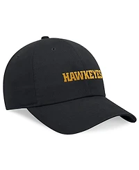 Nike Men's Black Iowa Hawkeyes 2024 On-Field Club Adjustable Hat