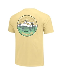 Image One Men's and Women's Gold Colorado Buffaloes Scenic Comfort Colors T-Shirt