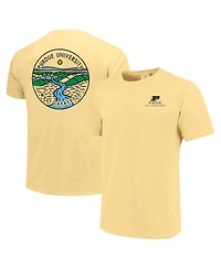 Image One Men's and Women's Gold Purdue Boilermakers Scenic Comfort Colors T-Shirt