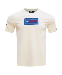 Pro Standard Men's Cream Philadelphia Phillies Club Member Badge T-Shirt