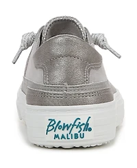 Blowfish Malibu Women's Alex Lace Up Sneakers - Fabric/Faux Leather