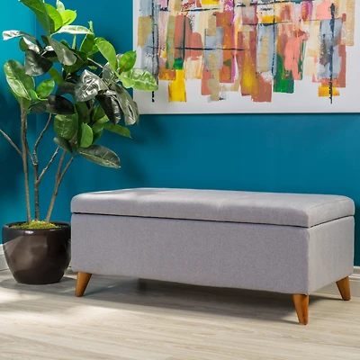 Streamdale Traditional Storage Ottoman Bench For Home Organization