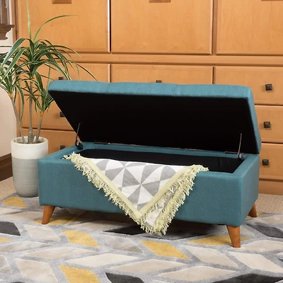 Streamdale Traditional Storage Ottoman Bench For Home Organization