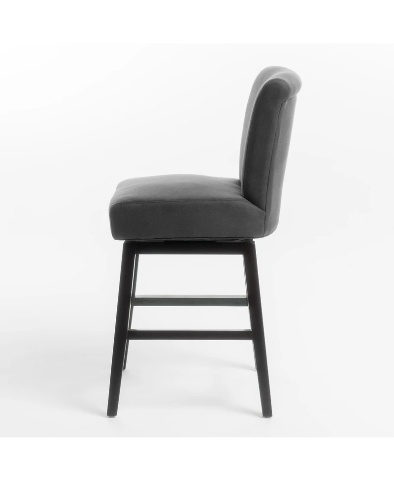 Streamdale Furniture Modern Swivel Counter Stool For Comfort And Style