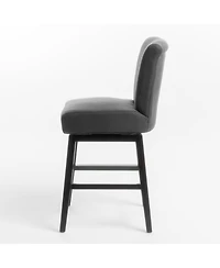 Streamdale Furniture Modern Swivel Counter Stool For Comfort And Style