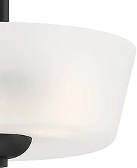 Designers Fountain Malone 12" Metal 2 Light Semi Flush