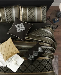 Stratford Park Tefia Jacquard Damask 7-Pc. Comforter Set